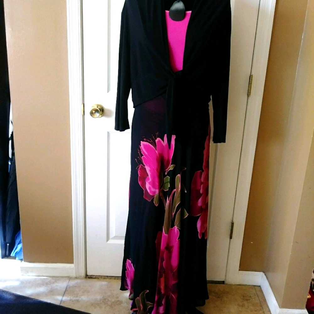 Floral printed skirt